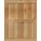 Ekena Millwork Framed Board-n-Batten Shutters, Rough Sawn Western Red Cedar, 21 1/2W x 27H, PR RBF06S21X027RWR - alternate 3